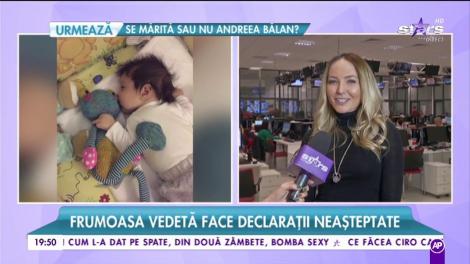 Octavia Geamănu revine la TV: ”Pe micuțul ANdrei îl las cu mama”