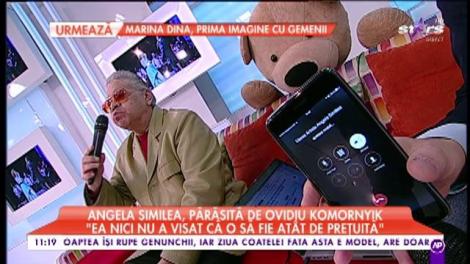 Angela Similea, părăsită de Ovidiu Komornyik