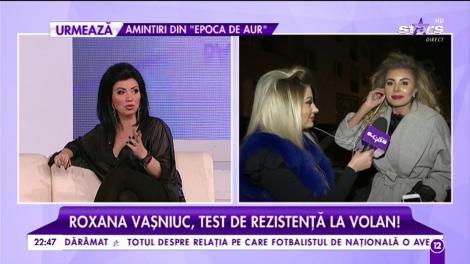 Roxana Vaşniuc are permis auto de șapte ani, dar este un pericol public!
