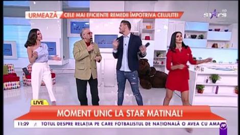 Moment unic la Star Matinal! Bote, Naty, Raluca și Florin Condurățeanu vor să concureze la Eurovision!