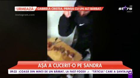 Adrian Mutu a trecut la cratiță. Așa a cucerit-o pe Sandra