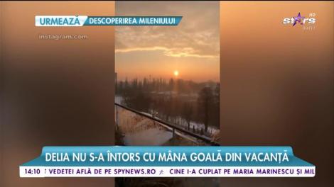 Imagini SENZAȚIONALE din apartamentul de lux al Deliei! Frumoasa blondă le-a arătat fanilor cum se răsfață!