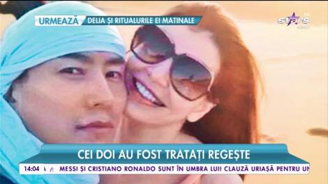 Monica Gabor a sărbătorit Anul Nou chinezesc alături de soţul ei, în Los Angeles