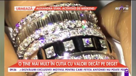 O nouă aroganţă făcută de Oana Zăvoranu! Şi-a luat verighetă de 20.000 de euro şi... nu o poartă