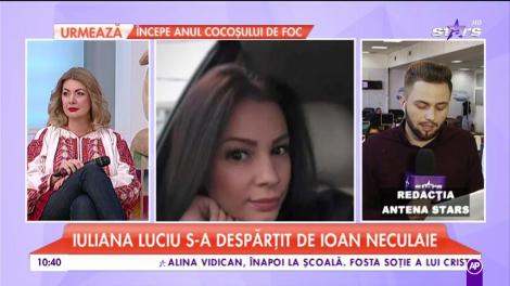 Iuliana Luciu s-a despărţit de Ioan Neculaie!