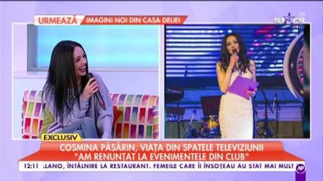 Cosmina Păsărin, viața din spatele televiziunii. "Eu sunt o femeie sensibilă, mă îndrăgostesc foarte tare"