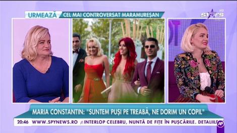 Maria Constantin, soția lui Marcel Toader "Suntem puși pe treabă, ne dorim un copil"