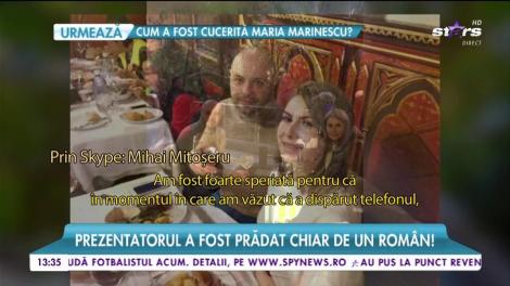 Mihai Mitoşeru, jefuit în vacanţa din Spania chiar de un român: "Oamenii ăştia sunt profesionişti. Nu am văzut nimic, nu am simţit nimic"