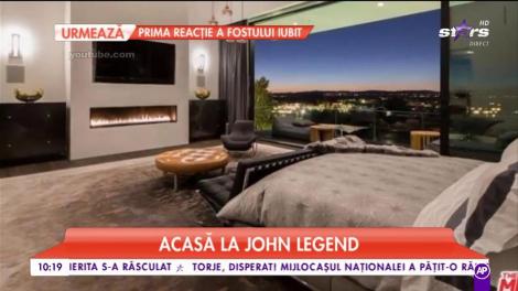 Cum arată casa celebrului cântăreț, John Legend