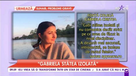 Gabriela Cristea, traumele copilăriei