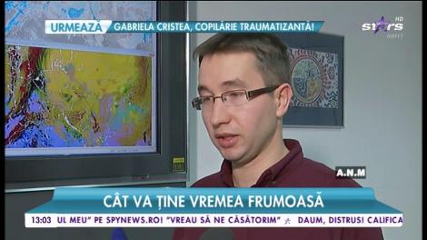 Temperaturi de primăvară pentru această perioadă! Vremea se încălzeşte în toată ţara