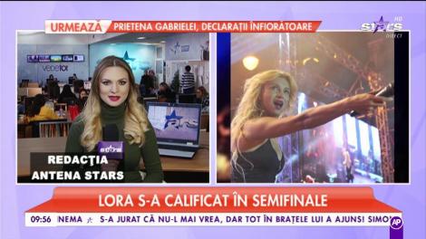 Lora s-a calificat în semifinale la Eurovision