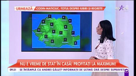 Vine primăvara! Temperaturile cresc în toată țara