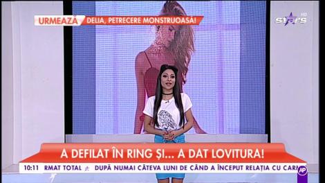 O animatoare de la galele UFC, soție de luptător