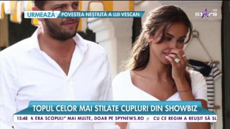 Topul celor mai stilate cupluri din showbiz! Locul 3: Antonia și Alex Velea. Surpriză mare la primul loc pe podium!