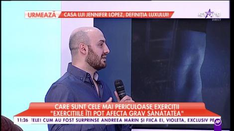 Exerciţiile de la sala de sport de pot îmbolnăvi