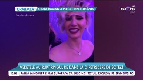 VIDEO! Cum arată o distracție între vedete?! Andreea Bănică și Pepe au încins atmosfera pe ritmuri orientale la un botez