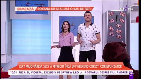 Lexy milionăreasa sexy a petrecut încă un weekend corect, corespunzător