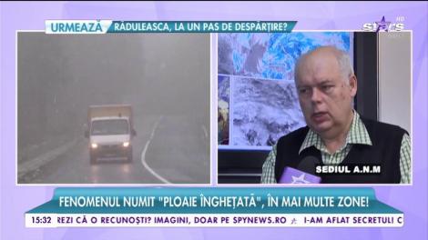-12 grade anunță ANM. Iarna se întoarce cu ninsori şi frig! Fenomenul de "ploaie îngheţată" va afecta mai multe zone!
