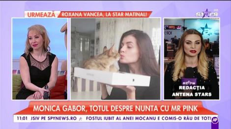 Monica Gabor, totul despre nunta cu Mr Pink