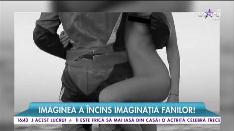 Alexandra Stan s-a pozat dezbrăcată lângă iubitul ei pe plajă!