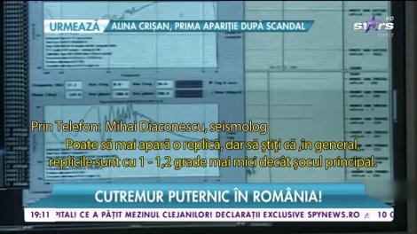 Cutremur puternic în România!