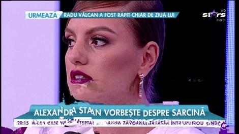 Dezvăluire şoc! Alexandra Stan, în direct, la ”Răi da buni”: "Sunt însărcinată"