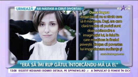 Dana Rogoz, la un pas de accident din cauza năzdrăvăniilor băieţelului ei