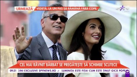George Clooney se pregăteşte să devină tată de gemeni!