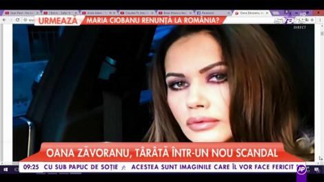 Oana Zăvoranu, târâtă într-un nou scandal!