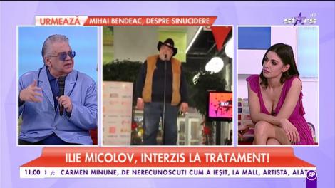 Ilie Micolov, interzis la tratament!