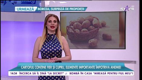 Consumul cartofilor, un leac magic pentru frumuseţe