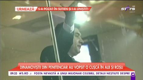 Cristi Borcea, primire neașteptată de colegii din penitenciar