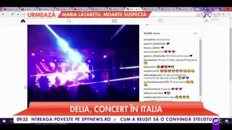"Vino la mine!" s-a auzit pe o scenă din Italia! Ascult-o pe Delia şi o variantă rock a hitului N&. Haide, dă-i "PLAY"!