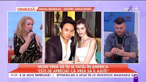 Monica Gabor vrea să-şi ia tatăl în SUA!