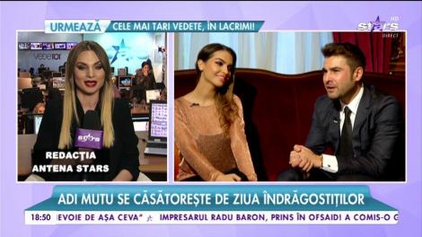 Adrian Mutu se căsătorește de Ziua Îndrăgostiţilor!