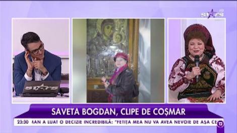 Saveta Bogdan, clipe de coșmar: ”O visez pe mama atunci când am o problemă”