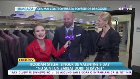 Bogdan Stelea, singur de Valentine's Day: ”Nu sunt un bărbat dorit și râvnit”