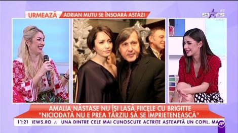 Amalia Năstase nu își lasă fiicele cu Brigitte
