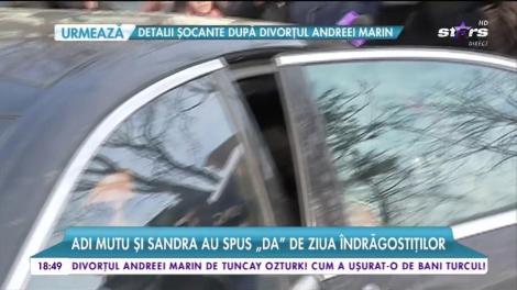 Primele imagini de la a treia nuntă a lui Mutu. Adrian şi Sandra au devenit ofiacill soț și soție