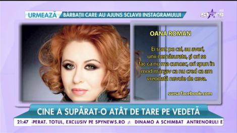 Oana Roman, mesaj dur pentru toți cei care au uitat de ea