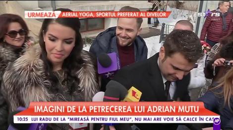 Imagini de la petrecerea lui Adrian Mutu