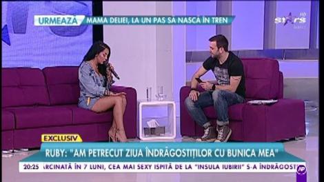 Ruby a petrecut Ziua Îndrăgostiţilor cu mamaia ei: ”Pe bunica mea o surprind noaptea cum numără banii!”