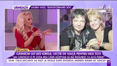 Leo Iorga: ”Am cunoscut-o pe soția mea când așteptam să mă întâlnesc cu altă femeie!”