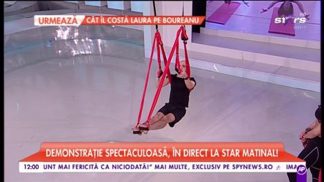 Demonstrație spectaculoasă, în direct la Star Matinal!