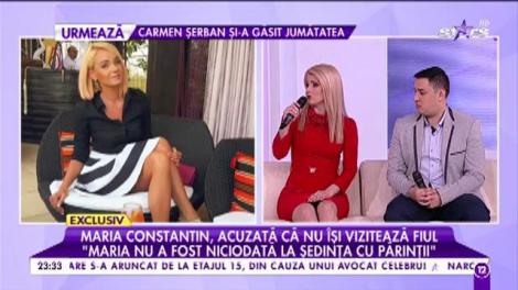 Maria Constantin, acuzată că nu-și vizitează fiul: ”Acum câteva zile a sunat-o copilul și ea nu a răspuns”