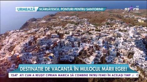 Destinaţie de vacanţă în mijlocul marii Egee!