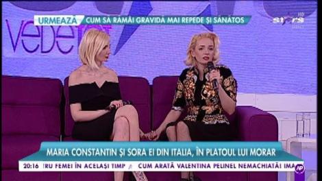 Maria Constantin și sora ei din Italia arată identic, deşi nu sunt gemene