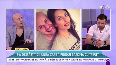 Morris s-a despărțit de iubita care a pierdut sarcina cu tripleți