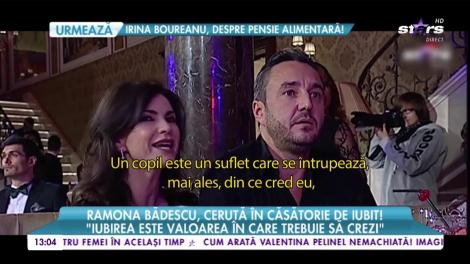 Veste-bombă în showbiz! Ramona Bădescu a fost cerută de soţie